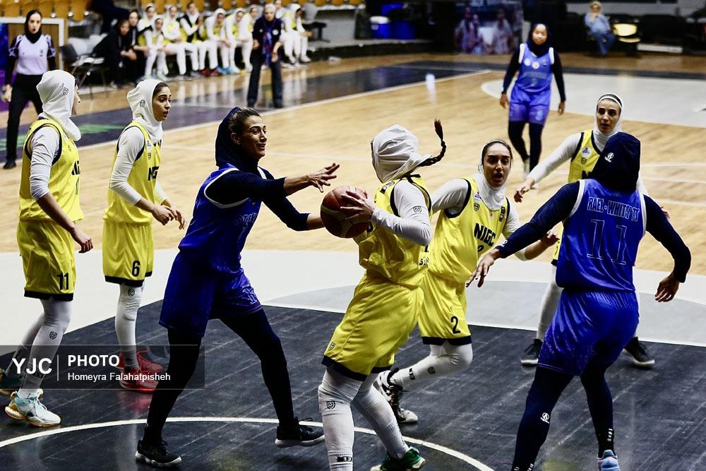  عکسهای لیگ برتر بسکتبال بانوان ستاد ملی گاز استقلال
