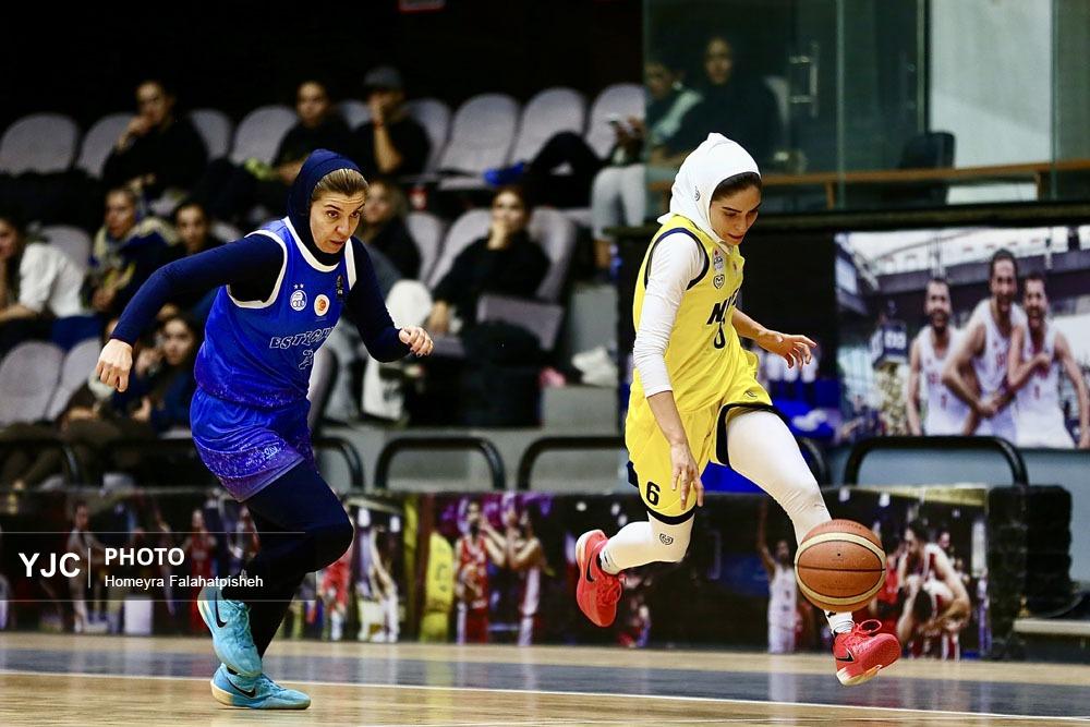  عکسهای لیگ برتر بسکتبال بانوان ستاد ملی گاز استقلال
