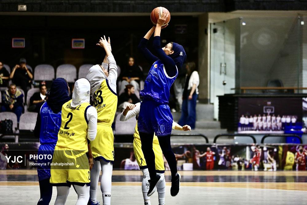  عکسهای لیگ برتر بسکتبال بانوان ستاد ملی گاز استقلال